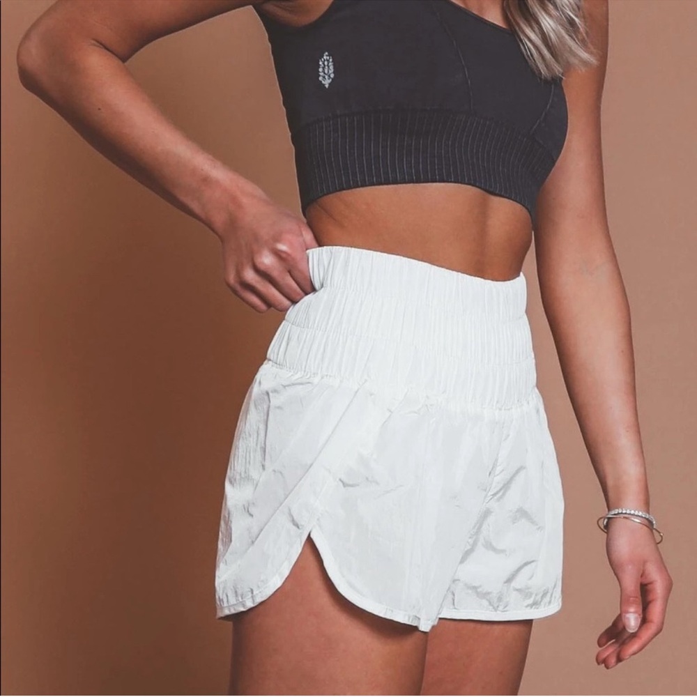 NWT Free People Movement The Way Home Shorts •Optic White •Medium